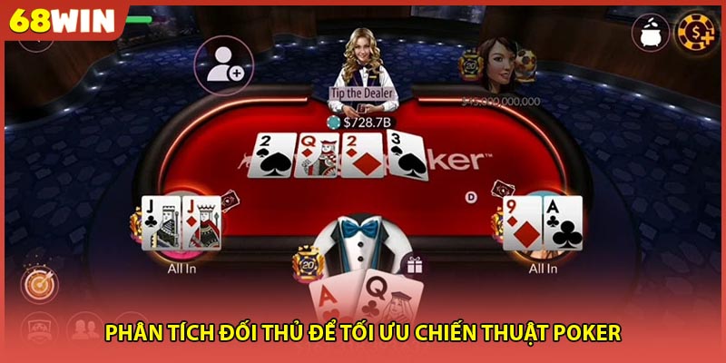 Phân tích đối thủ để tối ưu chiến thuật Poker